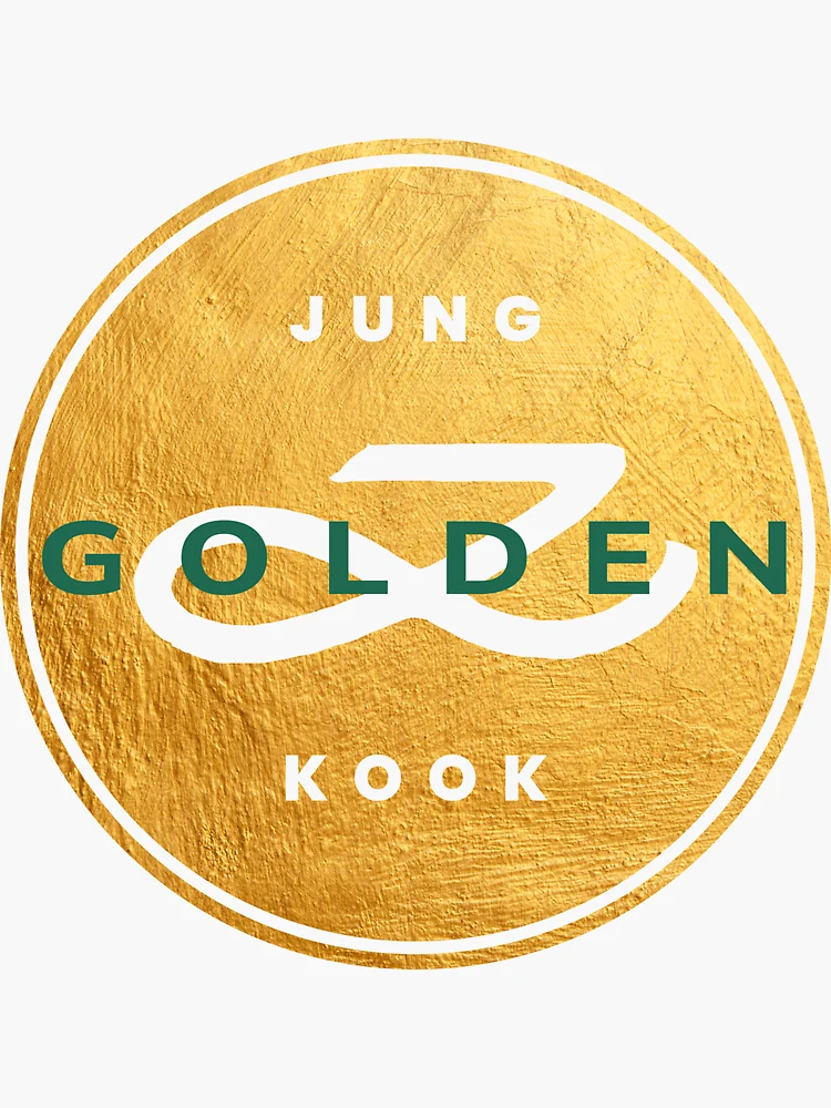 Jungkook Golden Logo Album Kpop Eps Png Jpg Vector Files 