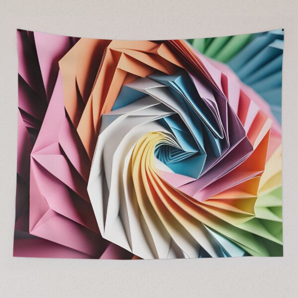 Item preview, Origami Colorful Pattern. designed and sold by ARichArts.