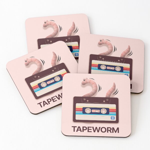 Item preview, Tapeworm. A worm that eats tapes. designed and sold by MrPila.