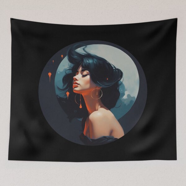 Item preview, Impressionist Portrait designed and sold by MendaciousMina.