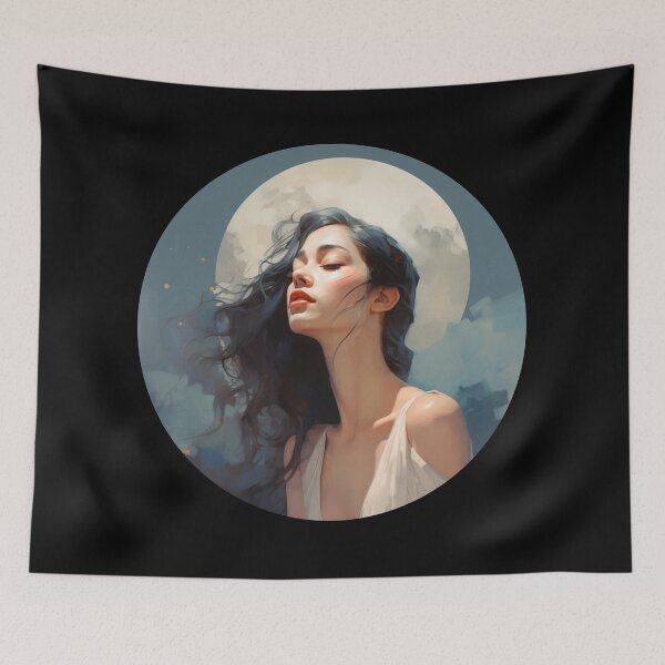 Item preview, Impressionist Portrait designed and sold by MendaciousMina.