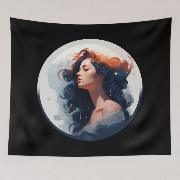 Item preview, Impressionist Portrait designed and sold by MendaciousMina.