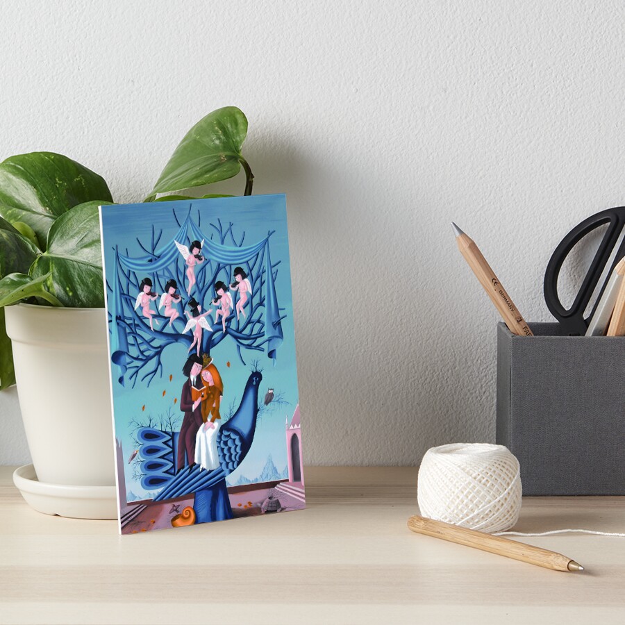Item preview, Art Board Print designed and sold by LovableObjects.