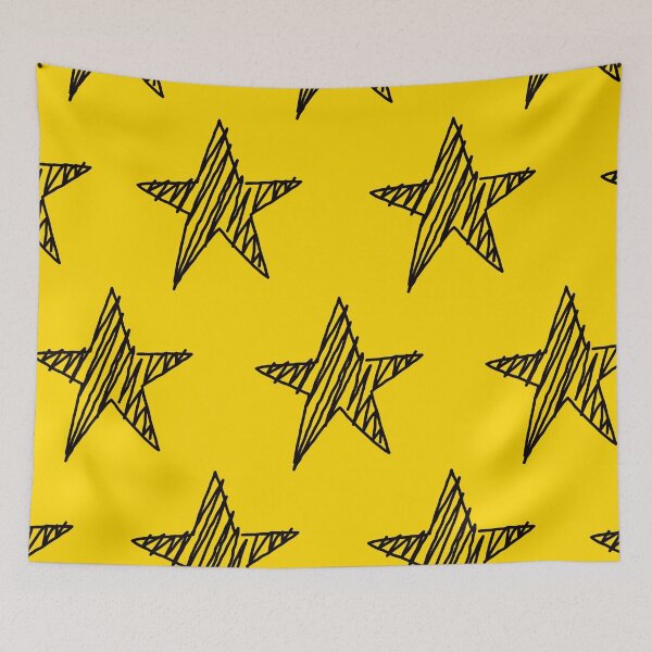 Item preview, Golden Yellow Stars Pattern. designed and sold by ARichArts.
