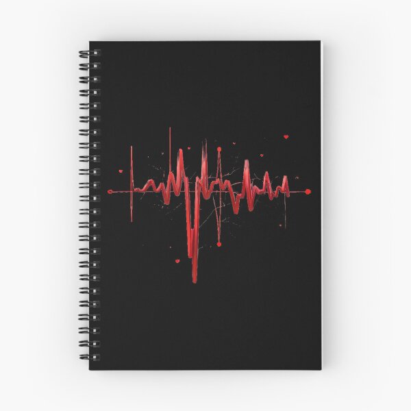 Item preview, Red heart rate designed and sold by M-Y-A-R-T-.