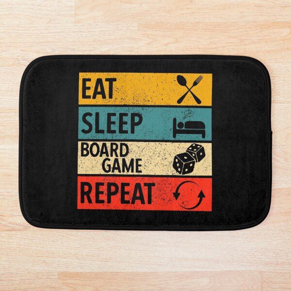 Item preview, Eat Sleep Boardgame Repeat designed and sold by strokli.