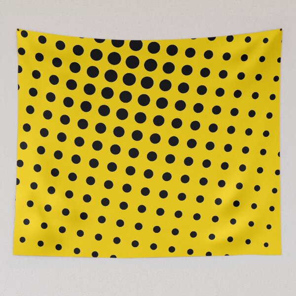Item preview, Golden Yellow Dots Abstract Pattern. designed and sold by ARichArts.