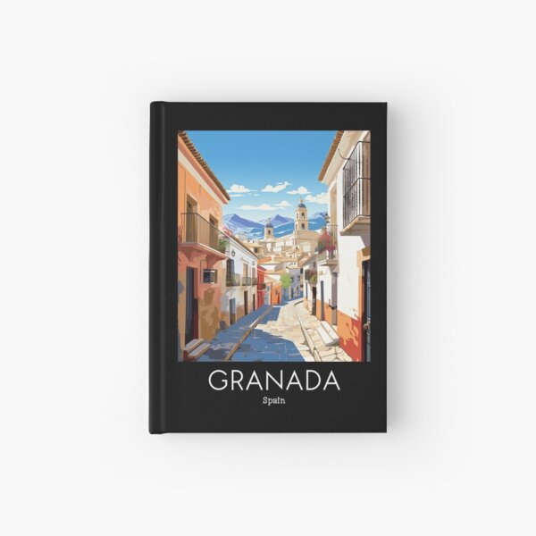 Item preview, A Vintage Travel Illustration of Granada - Spain  designed and sold by GoodOldVintage.