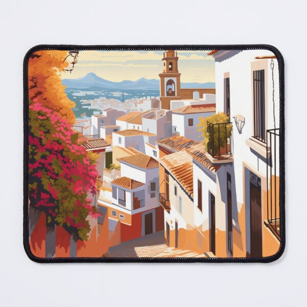 Item preview, A Vintage Travel Illustration of Granada - Spain  designed and sold by GoodOldVintage.