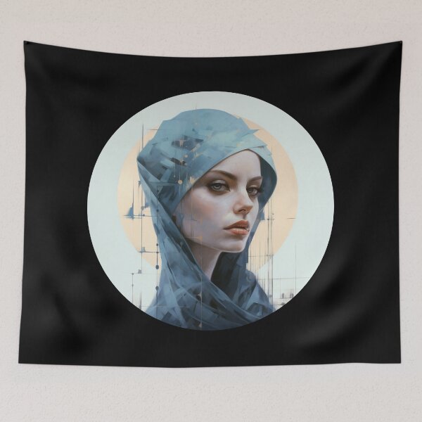 Item preview, Impressionist Portrait designed and sold by MendaciousMina.