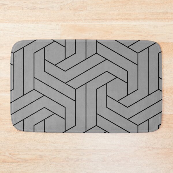 Item preview, Dark Gray Geometric Abstract Pattern. designed and sold by ARichArts.