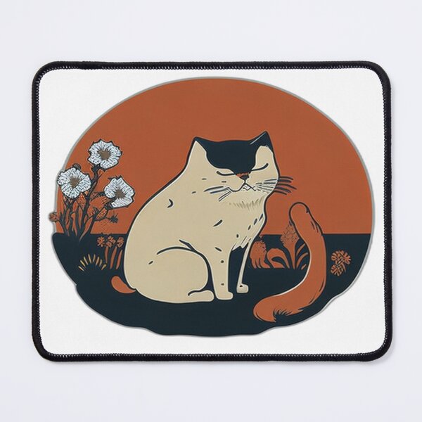 Item preview, White cat has a black forehead designed and sold by NameOne.