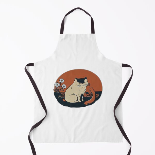 Item preview, White cat has a black forehead designed and sold by NameOne.