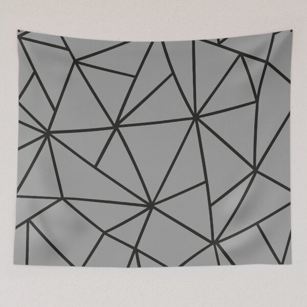 Item preview, Dark Gray Geometric Abstract Pattern. designed and sold by ARichArts.