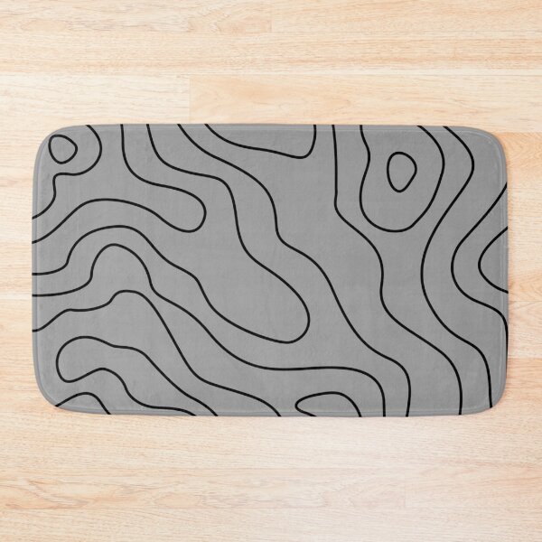 Item preview, Dark Gray Topography Abstract Pattern. designed and sold by ARichArts.