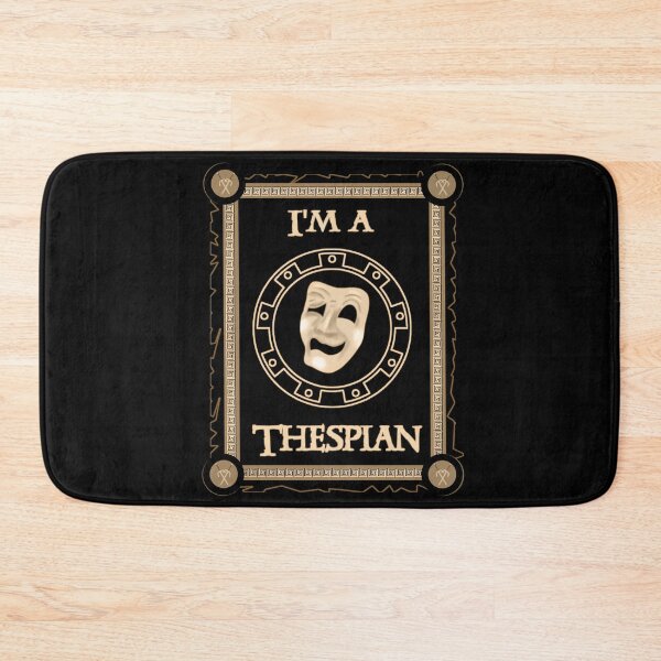 Item preview, I am a Thespian- brown designed and sold by Themys24.