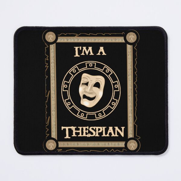Item preview, I am a Thespian- brown designed and sold by Themys24.