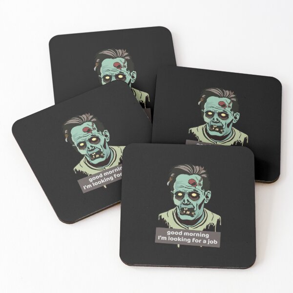 Aperçu de l'œuvre Visage de zombie, à la recherche d'un emploi créée et vendue par kreafox.