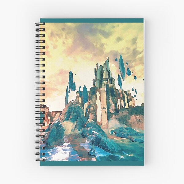 Item preview, Watercolor Starborn Temple designed and sold by Tes331.