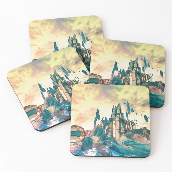 Item preview, Watercolor Starborn Temple designed and sold by Tes331.