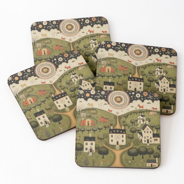 Item preview, Rural Community American Folk Art designed and sold by dcrc.