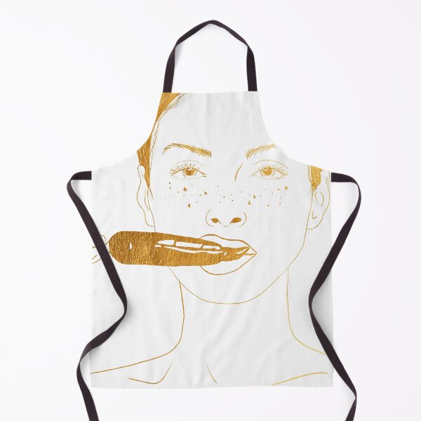 Item preview, Illustration of an inspiring woman - Spicy Golden designed and sold by Michouprint.