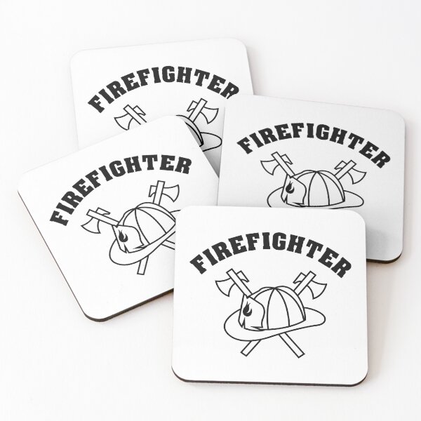 Item preview, Fire department firefighter ax helmet illustration graphic logo designed and sold by AndreMi.