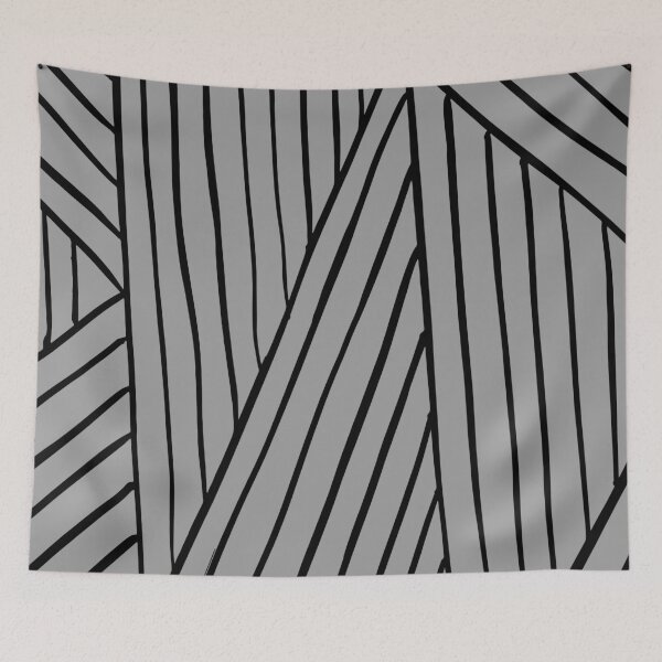 Item preview, Dark Gray Brush Abstract Pattern. designed and sold by ARichArts.