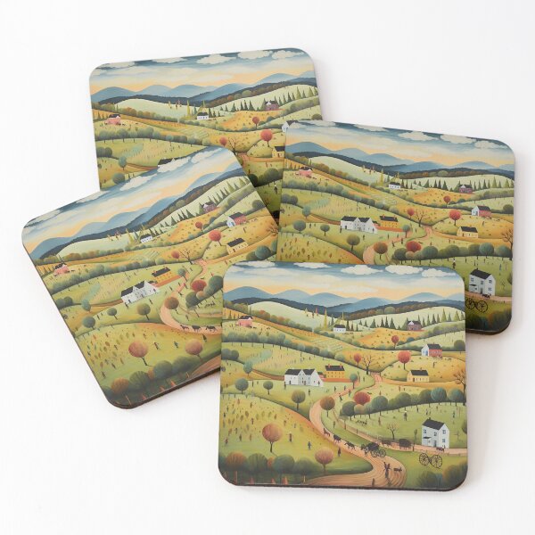 Item preview, Rolling Hills American Folk Art designed and sold by dcrc.