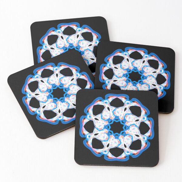 Item preview, blue mandala designed and sold by Meo Design.