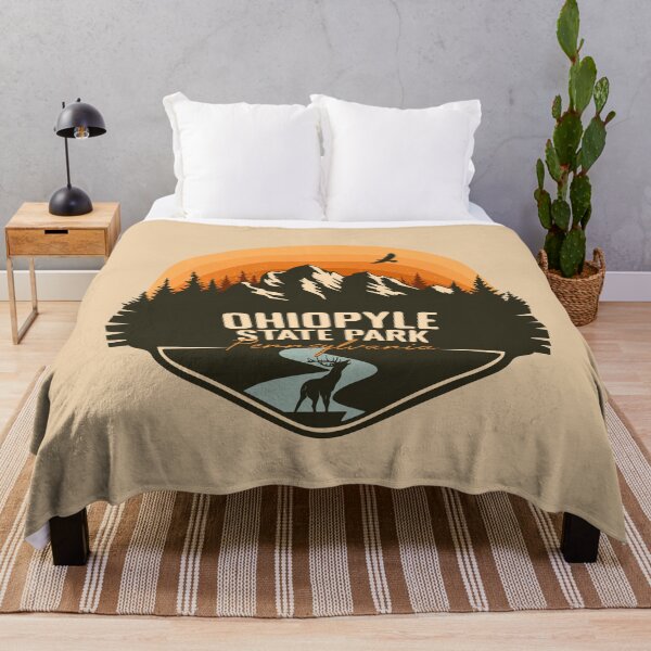 Item preview, Ohiopyle State Park Pennsylvania - PA Retro Vintage Badge designed and sold by mountainfad.