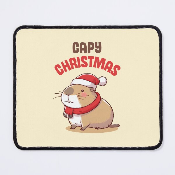 Item preview, Capy Christmas Cute Capybara designed and sold by KAI-Studio.
