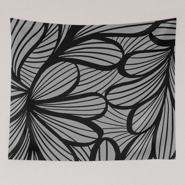 Item preview, Dark Gray Brush Abstract Pattern. designed and sold by ARichArts.