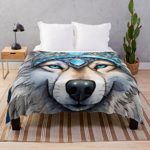 Item preview, Blue Wolfdog designed and sold by ishitastore08.