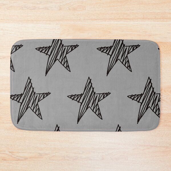 Item preview, Dark Gray Stars Pattern. designed and sold by ARichArts.