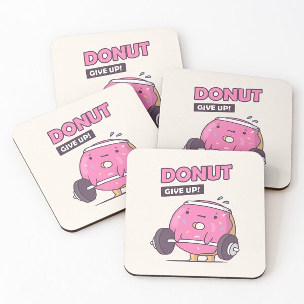 Item preview, Donut Give Up designed and sold by zoljo.