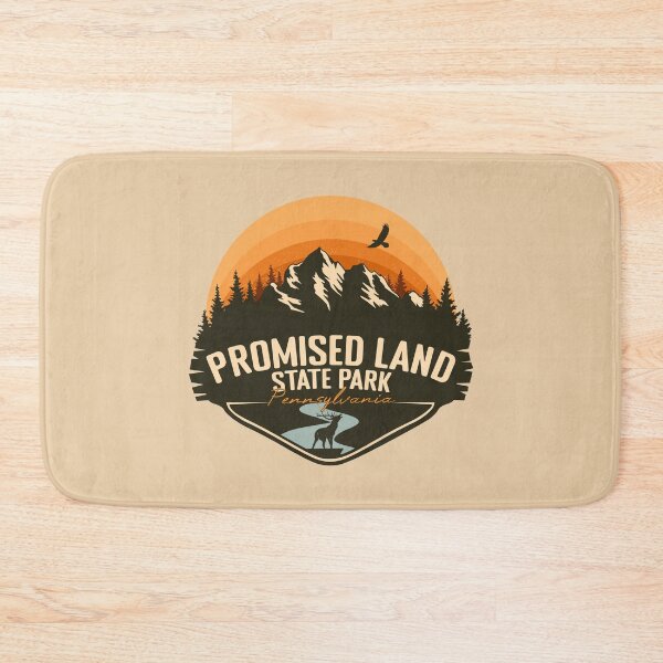Item preview, Promised Land State Park Pennsylvania - PA Retro Vintage Badge designed and sold by mountainfad.