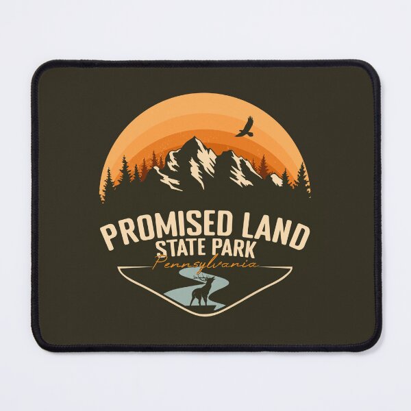Item preview, Promised Land State Park Pennsylvania - PA Retro Vintage Badge designed and sold by mountainfad.