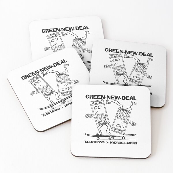 Item preview, GREEN NEW DEAL ~ ELECTRONS > HYDROCARBONS ~ CELL-PHONES ~ SKATEBOARD ~ (V-8-22) designed and sold by RodeoMalibu.