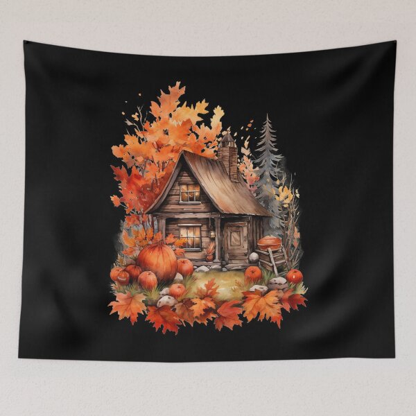 Item preview, Cozy Fall House designed and sold by AnnaMDesign.