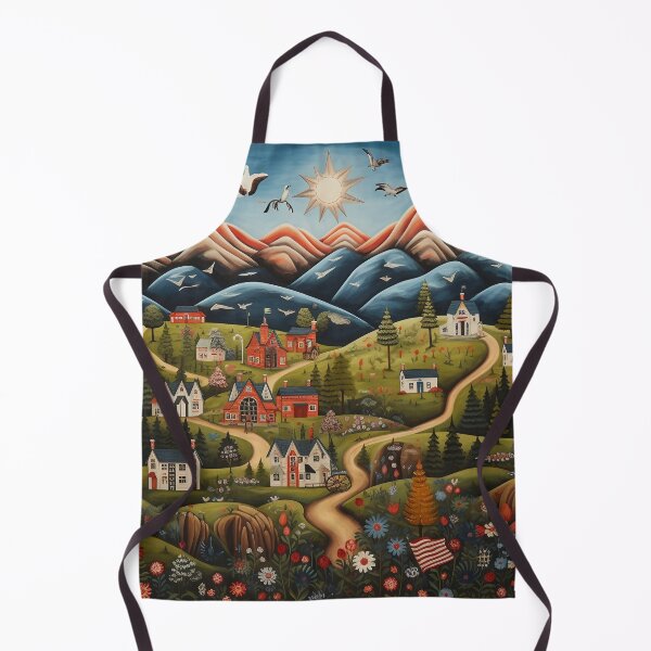 Item preview, Mountain Community American Folk Art designed and sold by dcrc.