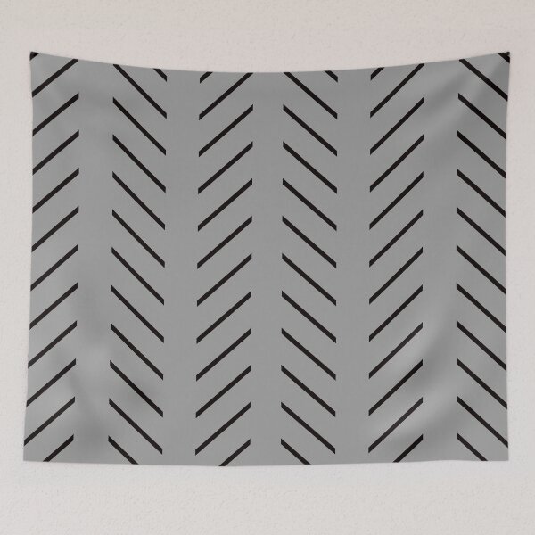Item preview, Dark Gray Linear Simple Pattern. designed and sold by ARichArts.