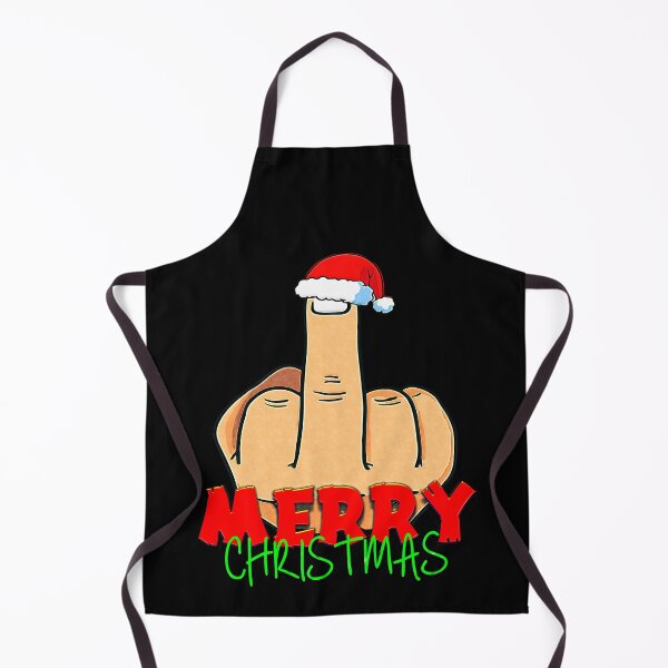 Item preview, Merry Christmas Funny Middle Finger. designed and sold by momoworlddesign.