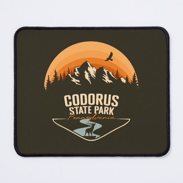 Item preview, Codorus State Park Pennsylvania - PA Retro Vintage Badge designed and sold by mountainfad.