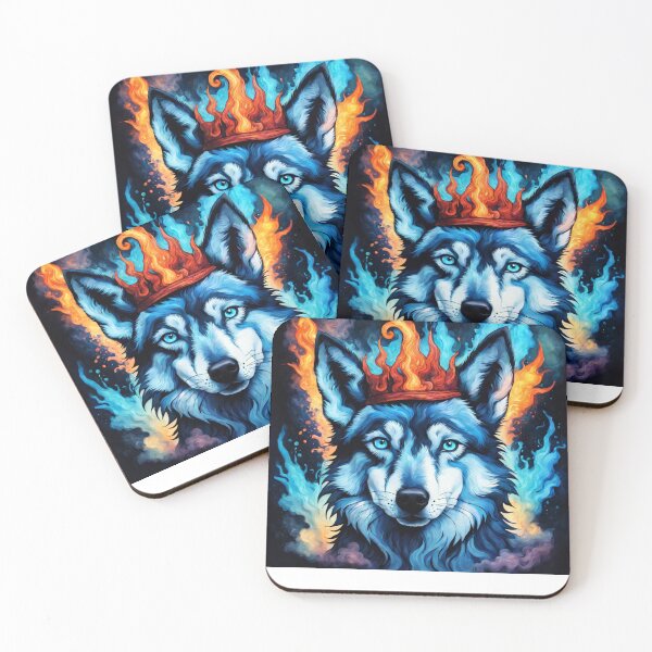Item preview, Blue Wolfdog designed and sold by ishitastore08.