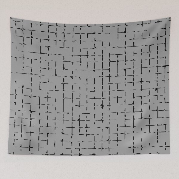 Item preview, Dark Gray Meshed Abstract Pattern. designed and sold by ARichArts.