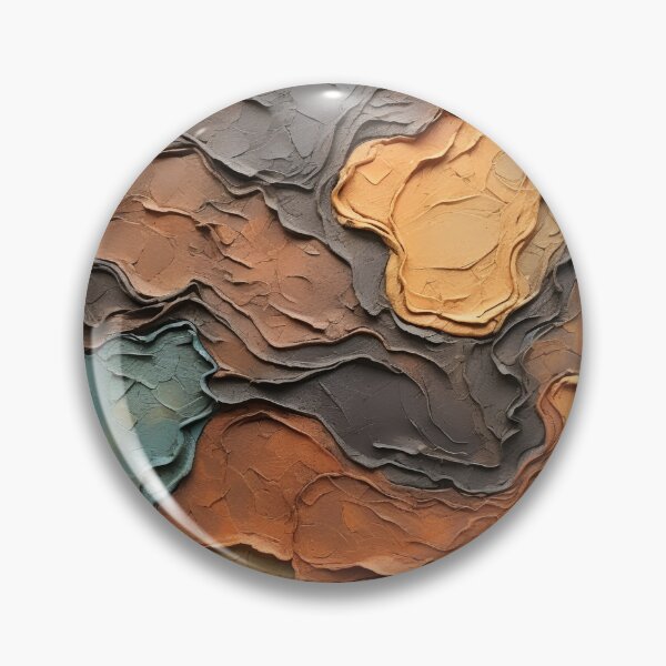 Item preview, Textural abstract art with earthtones designed and sold by dcrc.