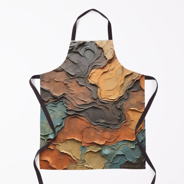 Item preview, Textural abstract art with earthtones designed and sold by dcrc.