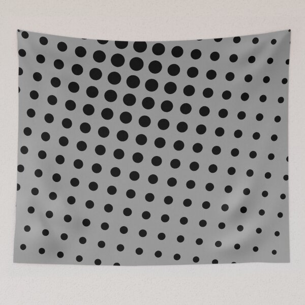 Item preview, Dark Gray Dots Abstract Pattern. designed and sold by ARichArts.
