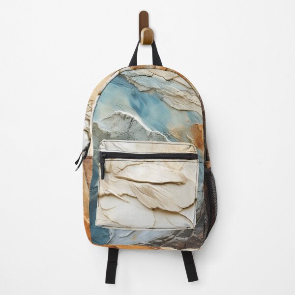 Item preview, textural abstract art with earthtones designed and sold by dcrc.